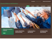 Tablet Screenshot of escola-publica-de-robotica.org